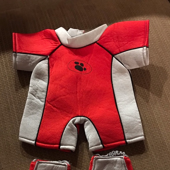 Build a Bear SCUBA / Snorkle wetsuit & fins set - Picture 2 of 3